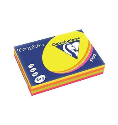 Kopierpapier farbig sortiert