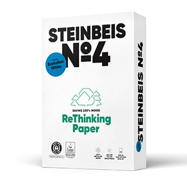 Kopierpapier DIN A4 80g  Recycling  Steinbeis No 4