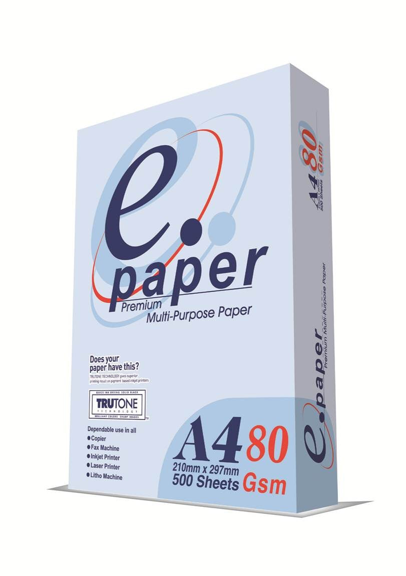 Kopierpapier DIN A4   80g  weiß  e-paper-PREMIUM  1 Palette